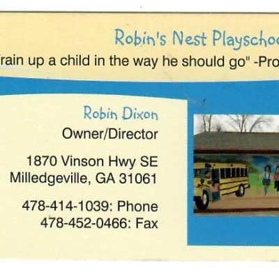 Robin's Nest Playschool, LLC